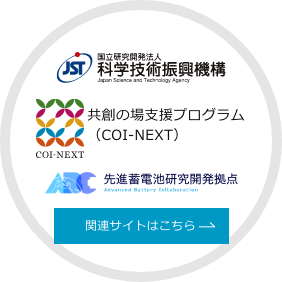 国立研究開発法人 科学技術振興機構／共創の場支援プログラム（COI-NEXT）／先進蓄電池研究開発拠点